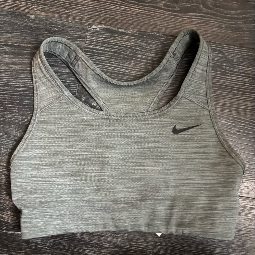 Nike Heather Gray Sports Bra